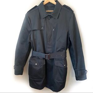 NWOT BANANA REPUBLIC belted car coat size large